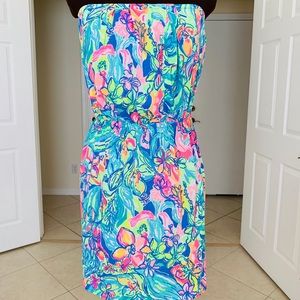 NWOT Lilly Pulitzer Strapless Dress